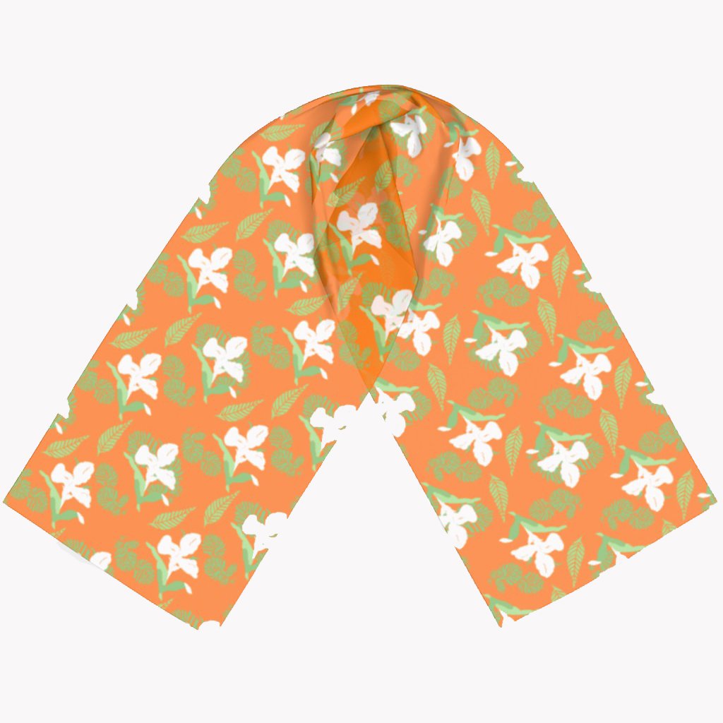 floral, printed scarves