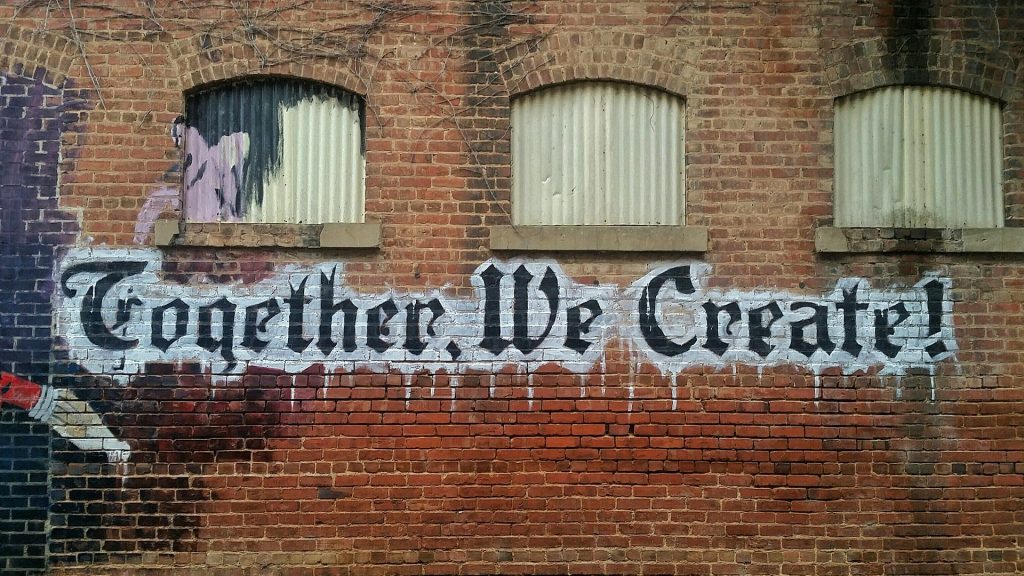 You create, together we make