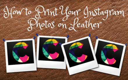 print photos on leather