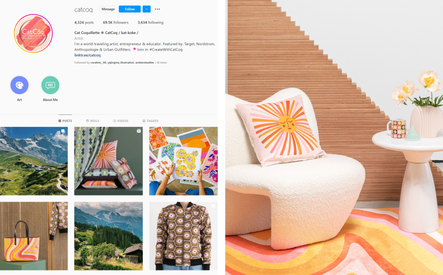 Open and market your online boutique_Instagram CatCoq
